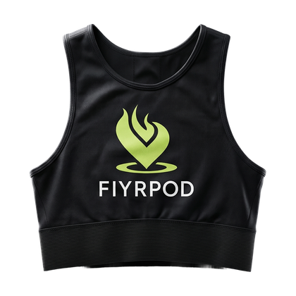 FiyrPod compression vest worn under the kit, with the pod pocket between the shoulder blades